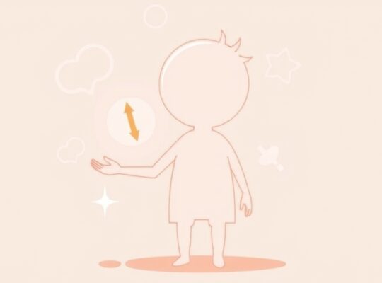 Stylizowana, półprzezroczysta postać trzyma świecący kompas wskazujący wewnętrzne światło.