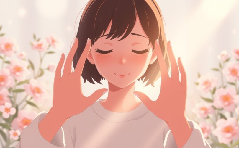 Postać filtruje światło, ukazując pozytywy, maskując trudności.