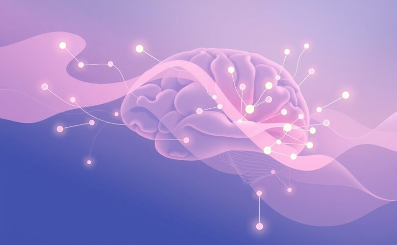 Abstrakcja pastelowa: przepływ myśli i emocji w rozmowie.