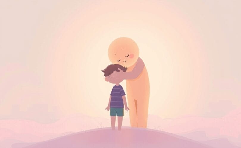 Figury symbolizują wsparcie i ochronę przed negatywnością podczas konfliktu.