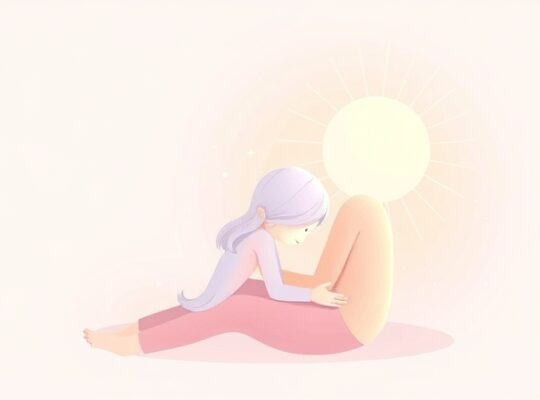 Symboliczna ilustracja pastelowa, pokazująca spokój, przynależność i akceptację.