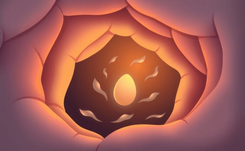 Symboliczna ilustracja ciała migdałowatego w mózgu, źródła światła reagującego na mrok stresu.