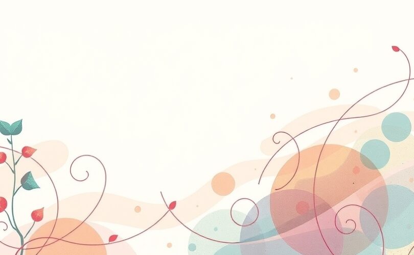 Abstrakcyjna iluminacja pastellami: sztuka przekształca psychikę, przynosząc spokój i zachwyt.