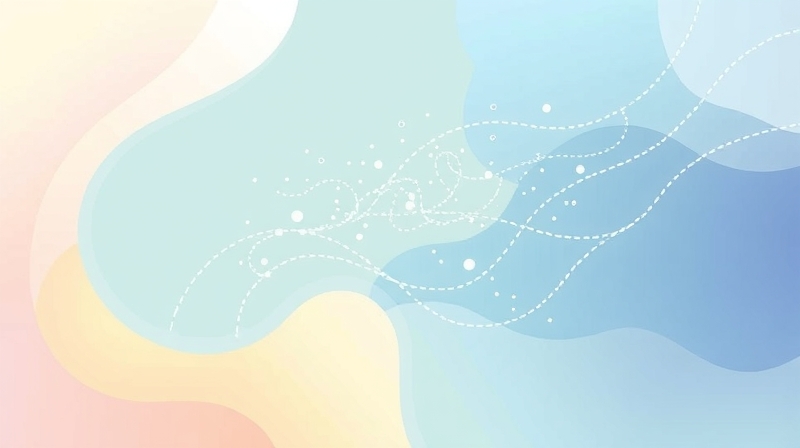 Abstrakcyjna wizualizacja: niedobór cynku i depresja, z delikatnymi, świetlistymi nićmi poprawy.