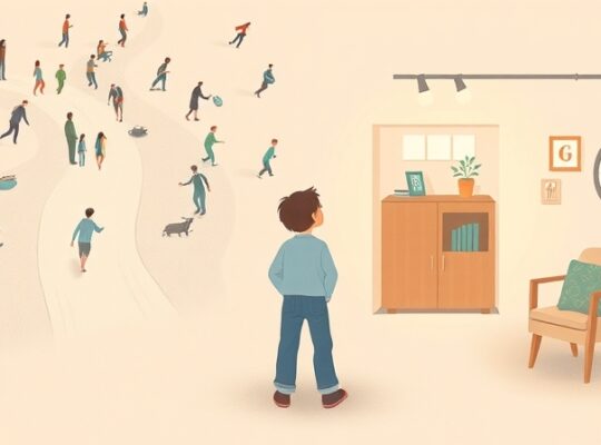 Osoba na rozstaju dróg: dynamiczna ścieżka kontra odprężająca przystań.