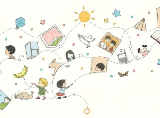 Senne, pastelowe skojarzenia z dzieciństwa składane jak puzzle.