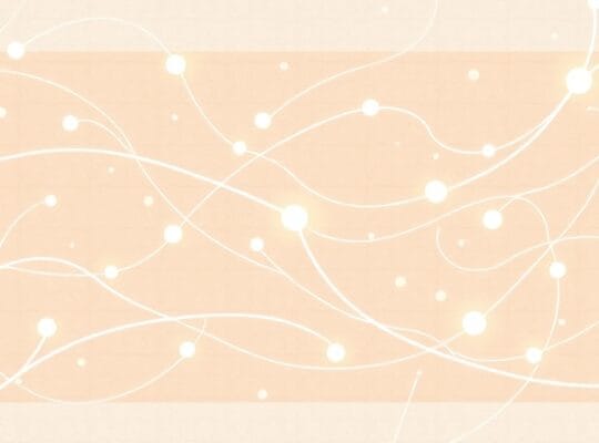 Abstrakcyjna kora somatosensoryczna jako pastelowy krajobraz przetwarza sygnały dotyku i bólu.