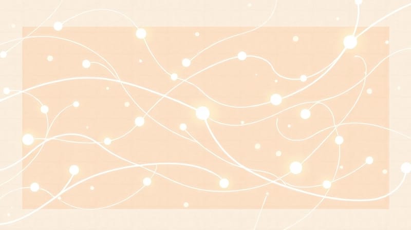 Abstrakcyjna kora somatosensoryczna jako pastelowy krajobraz przetwarza sygnały dotyku i bólu.