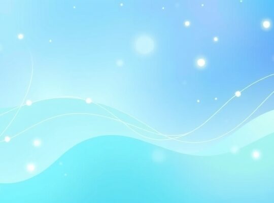 Abstrakcja pastelowych barw: delikatne ścieżki neuronowe i świetliste węzły symbolizujące spokój.