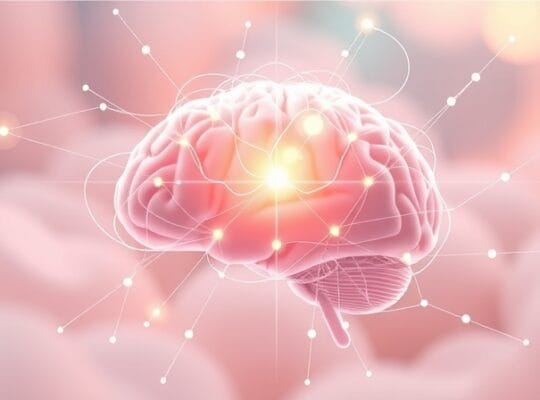 Eteryczny nexus wzgórza jako centrum przepływu informacji sensorycznych.