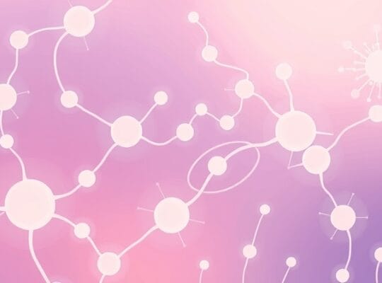 Powiązane ścieżki neuronowe w pastelach, symbolizujące uczenie się i połączenia.