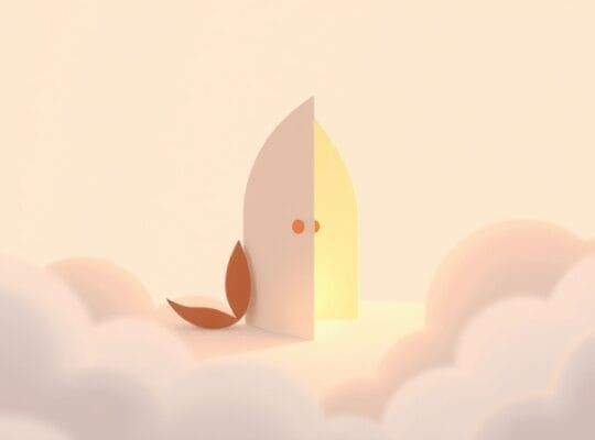 Delikatny pąk i ciepłe światło, symbolizujące przełamywanie barier emocjonalnych.