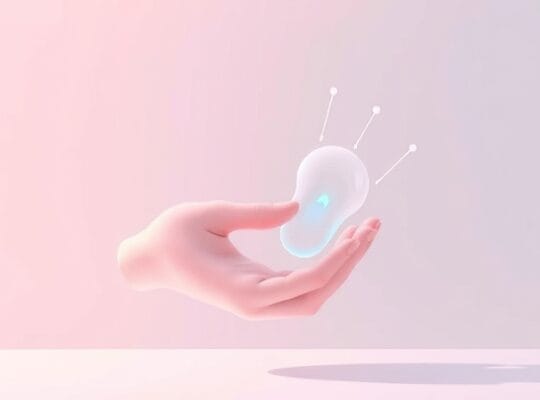 Rozpływająca się ręka i gumowa dłoń, symbolizujące zacieranie granic cielesności.