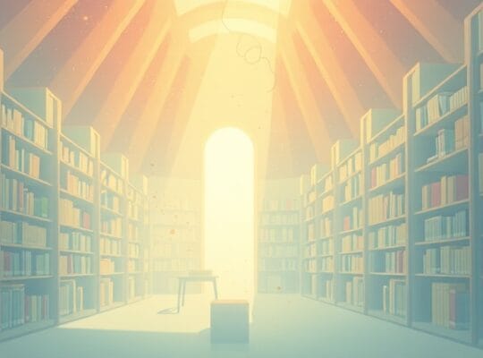 Hipokamp jako biblioteka, z motywami reakcji na stres, śladów rezonansu.