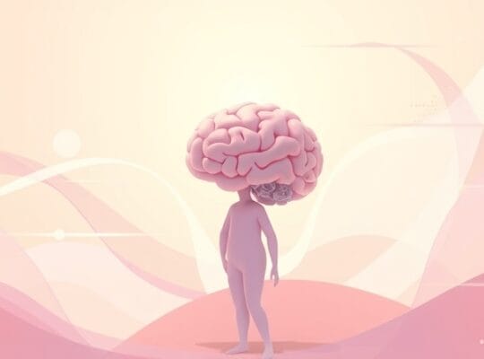 Uspokojona, symboliczna reprezentacja ciała migdałowatego jako subtelnego obserwatora bodźców społecznych.